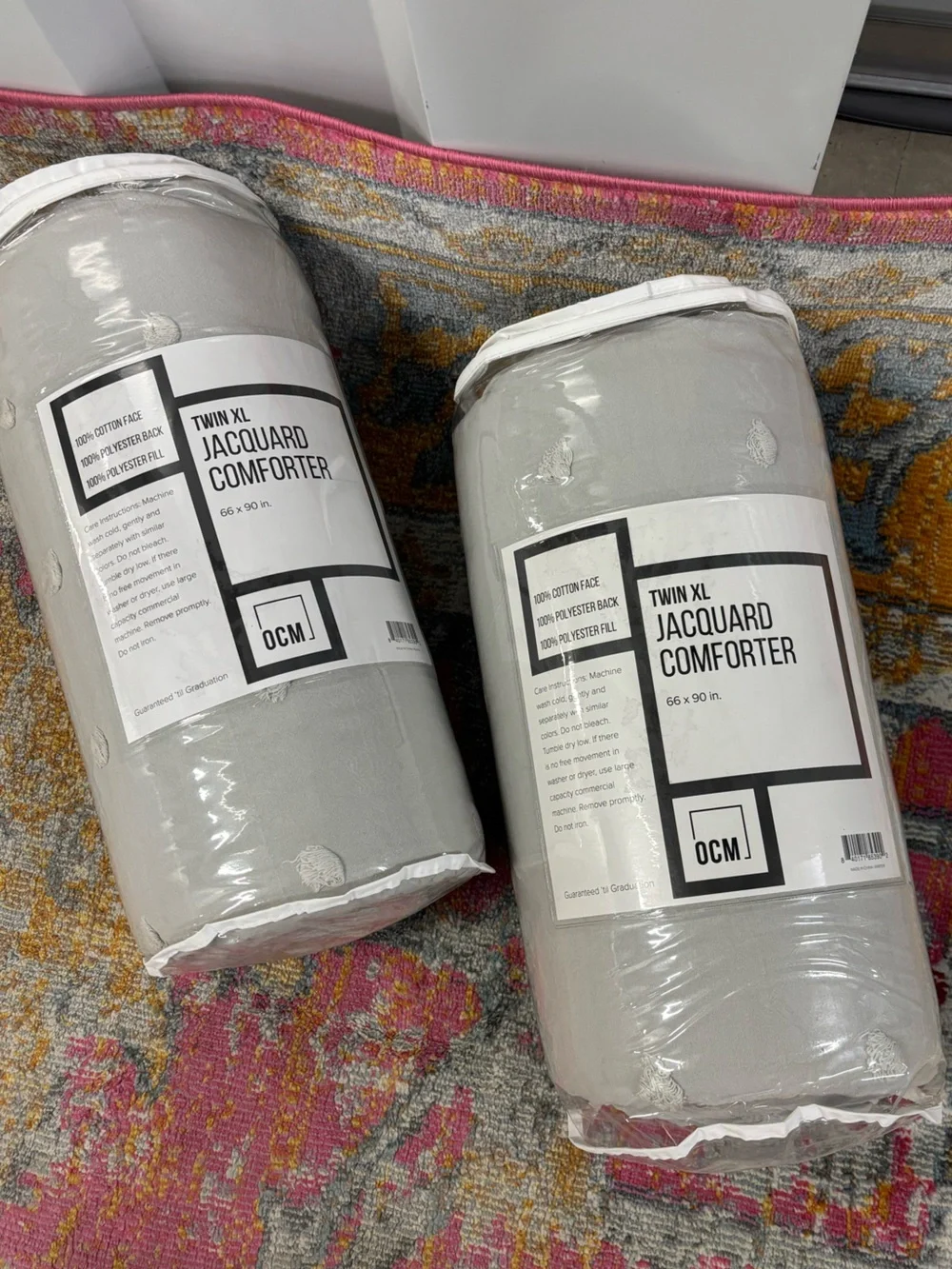 Dormify OCM Jacquard Comforter - Twin XL- NWT - #3
